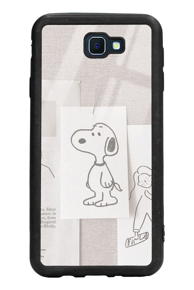 Samsung J7 Prime Snoppy Design Glossy Phone Case