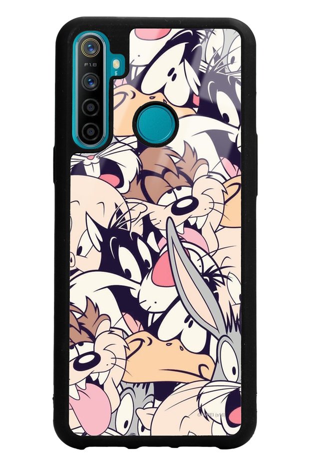 Oppo Real Me 5i Glossy Phone Case with Disney Character Design
