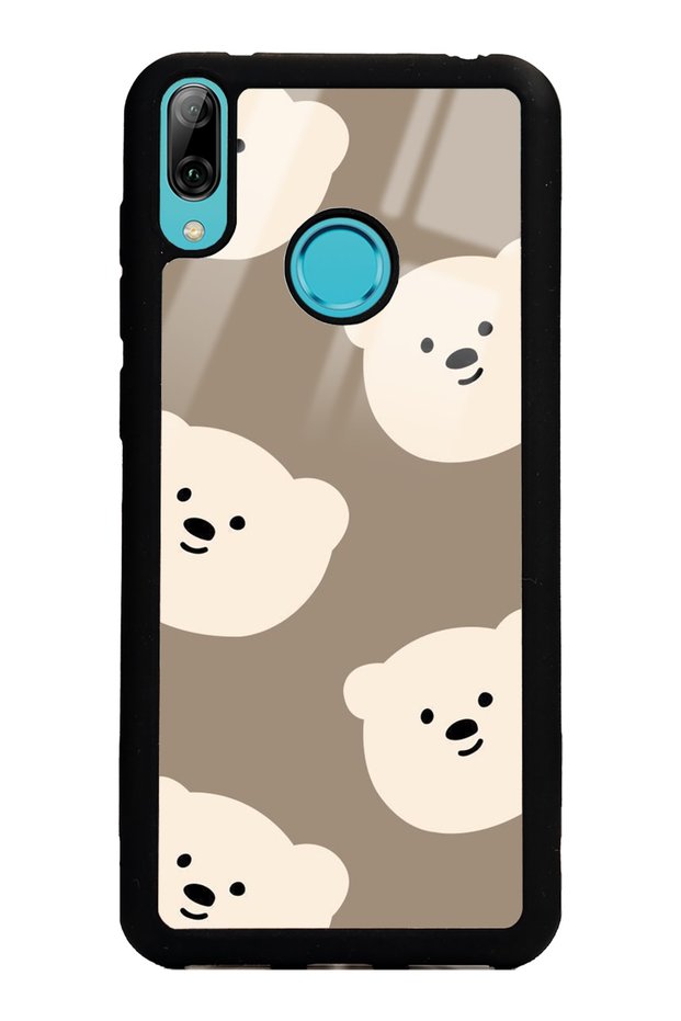 Sweet Face Design Glossy Phone Case Compatible with Huawei Y7 (2019)