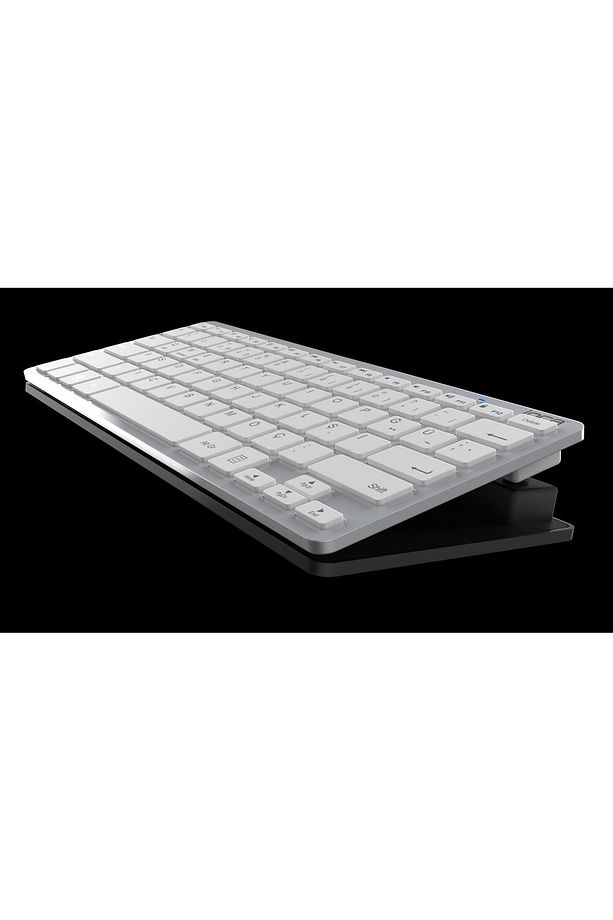 Ibk-569bt Pilli Ultra Ince Bluetooth Akıllı Silver Klavye Windows İos Android Tablet Telefon - 4