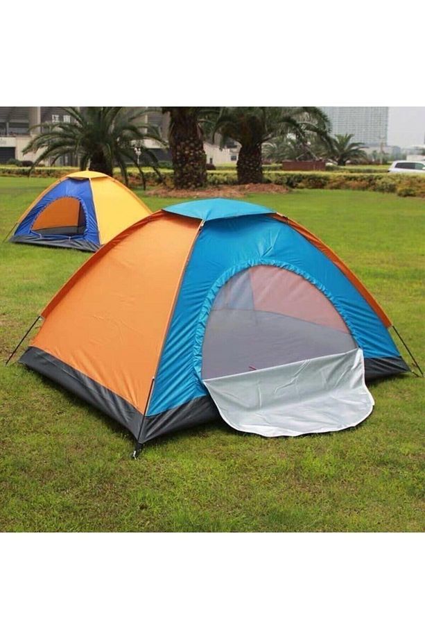 Yazlık Kamp Için Çadır 3-4 Kişilik Ince Hafif Pratik Tatil Çadırı - 8