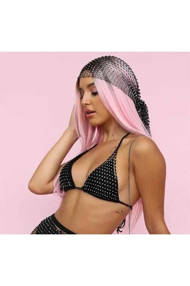 Taşlı Bikini Üst - 4