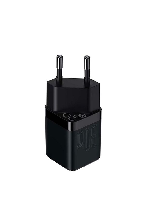 Gan3 30w Pd3.0, Qc4+ Pps Ultra Hızlı Type-c Hızlı Şarj Adaptörü Siyah - 2