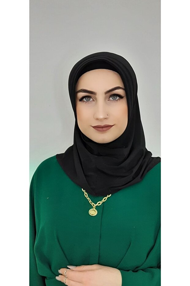 الوشاح التكتيكي الجاهز Hijap اللون الأسود