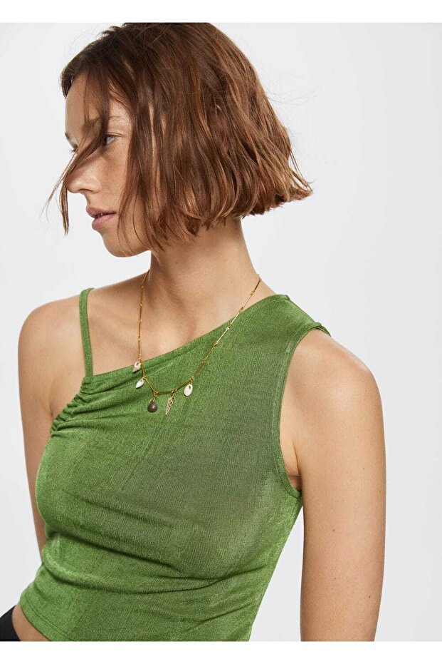 Düğümlü Asimetrik Üst - 6