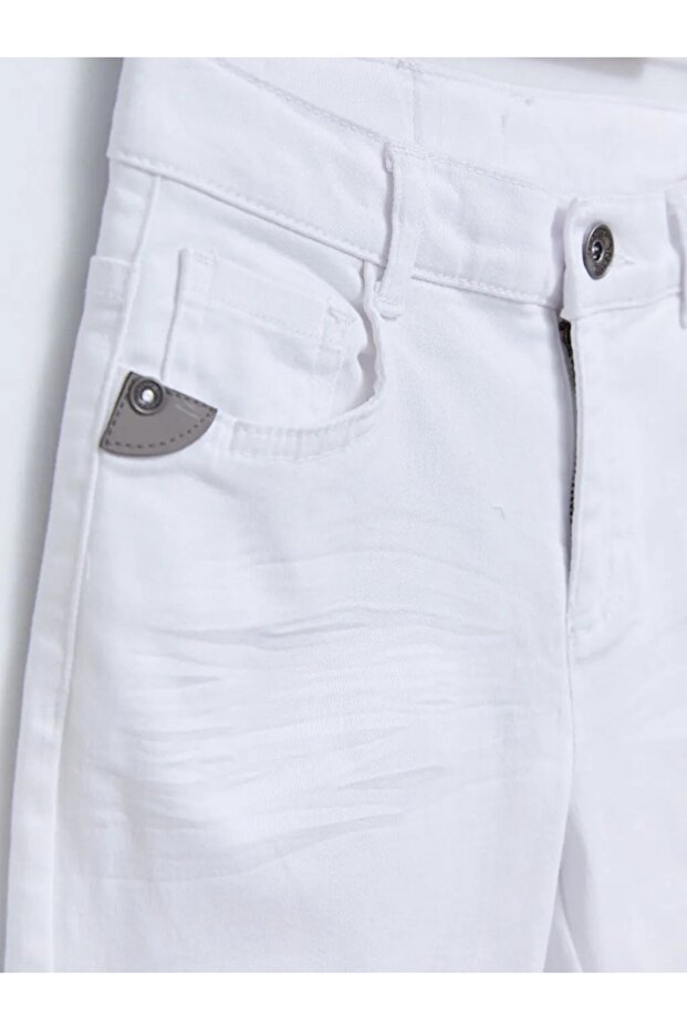 Slim Fit Basic Gabardin Erkek Çocuk Pantolon (S2) - 2