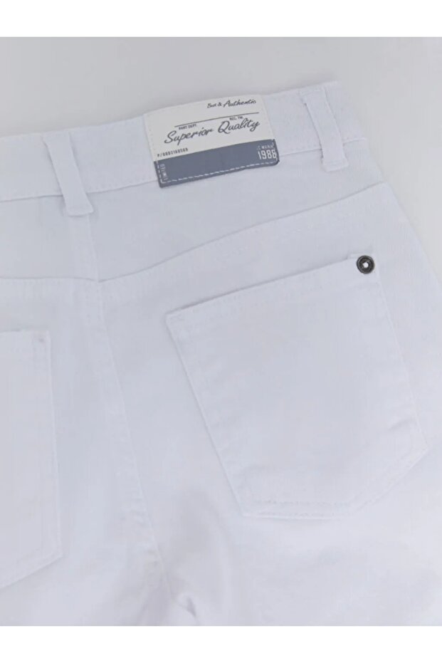 Slim Fit Basic Gabardin Erkek Çocuk Pantolon (S2) - 4