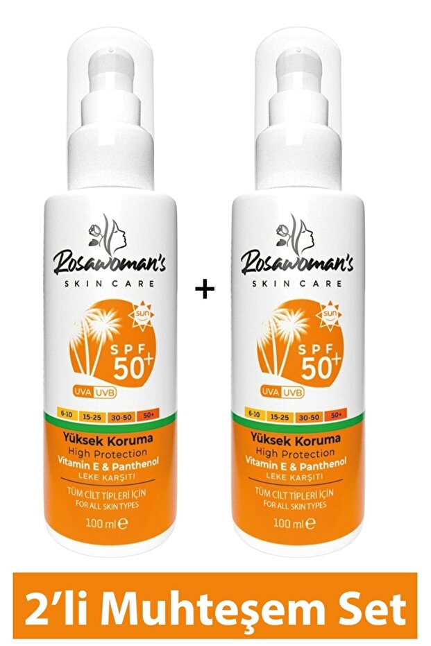 Güneş Kremi 100ml (2 ADET) 50 Spf - 1