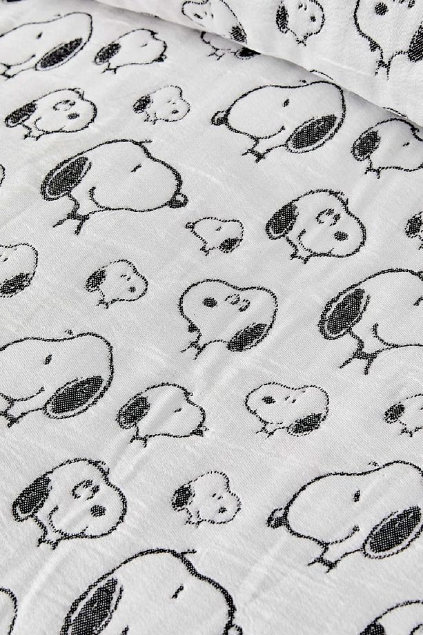 By Karaca Home Snoopy Lazy Days Tek Kişilik Yatak Örtüsü Set - 4