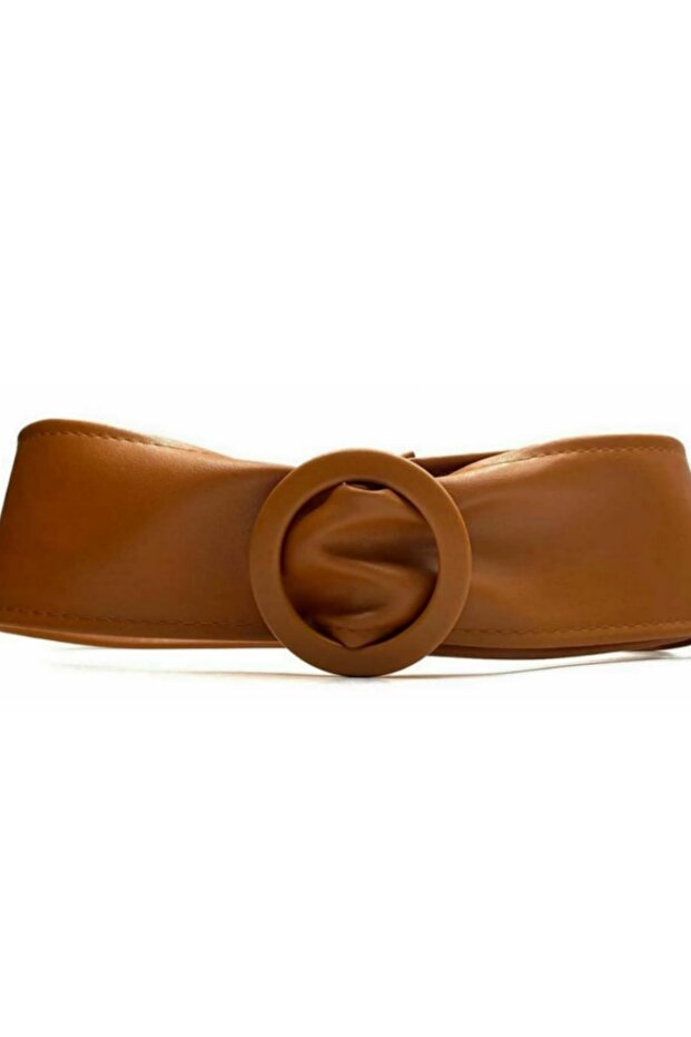 Standart Beden Taba Kuşak Kemer - 1