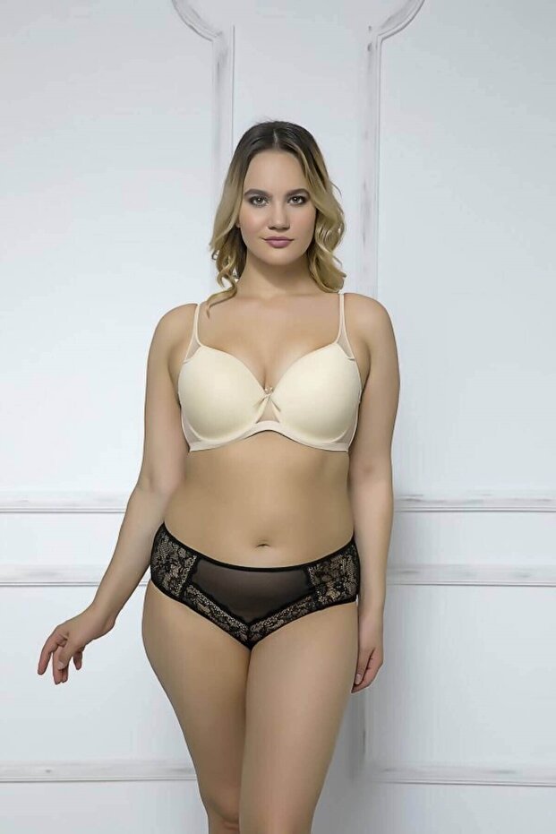 حمالة صدر داعمة غير مدعومة بسلك داخلي ناعم - 1