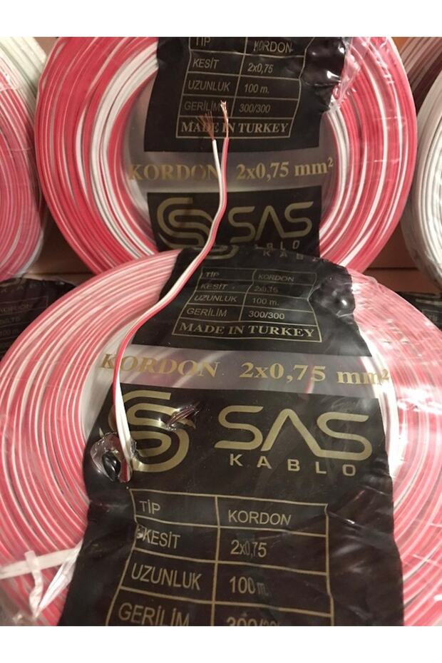2x0,75 Kordon Kablo (sas) - 1