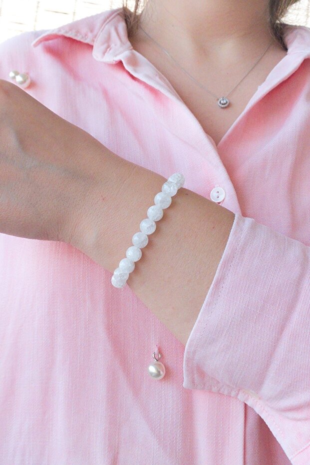 Unisex Natural Stone Bracelet Najaf Scorpio and Aries Miraculous Stone