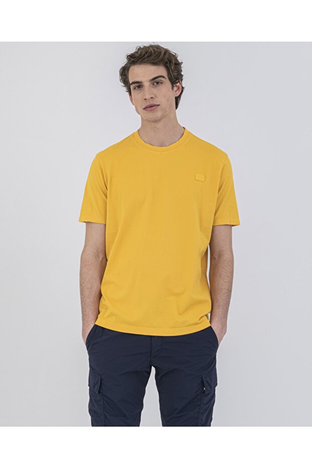 Men's Knitted T-shirt C.wCotton