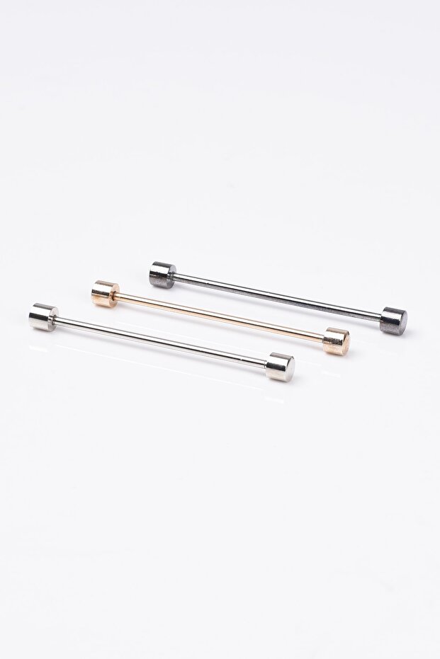 Gömlek Yaka İğnesi 3 Set - 1