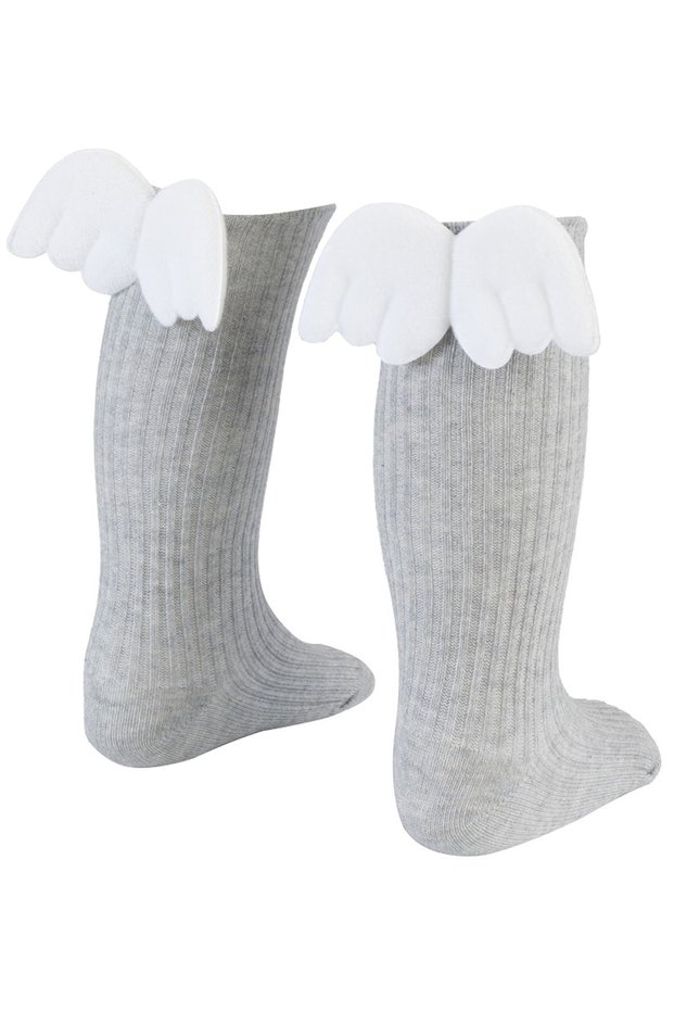 Children Baby Girl Angel Wings Knee Socks Baby