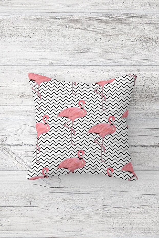 One Side Printed Hidden Zipper Decorative Pillowcase Throw Pillow Case Seat Pillowcase