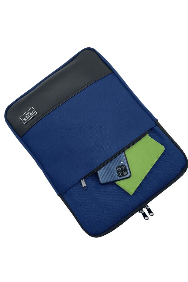 15-15.6'' Inç Parlament Mavi-laci Laptop/macbook/bilgisayar/notebook Kılıfı/çantası - 2