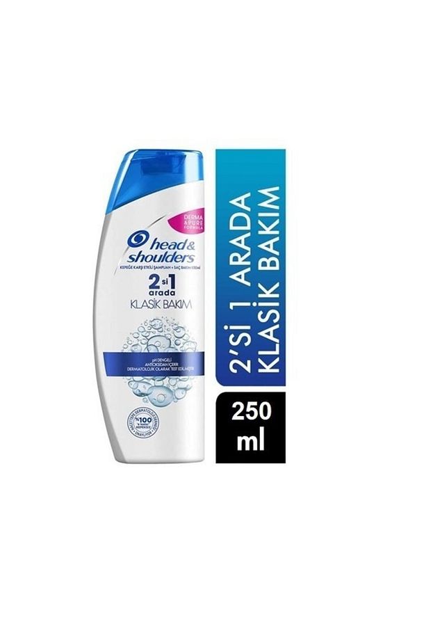 Head & Shoulders Şampuan 2-1 Klasik Bakım 72 Saat - 1