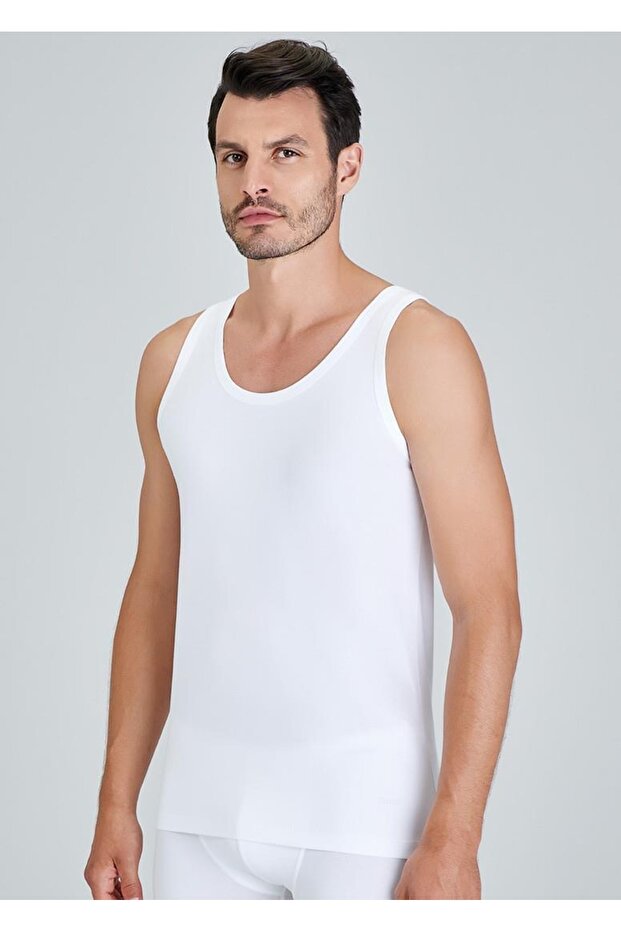 2-pack Basic Men's Undershirt with Straps - 2
