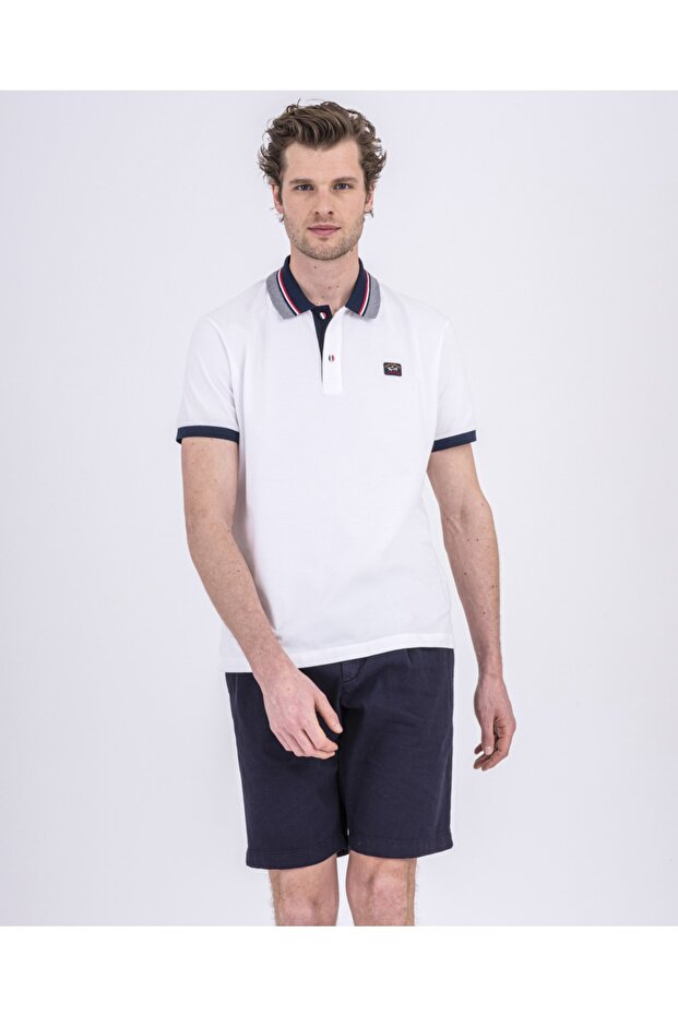 Men's Knitted Poloshirt C.wCotton