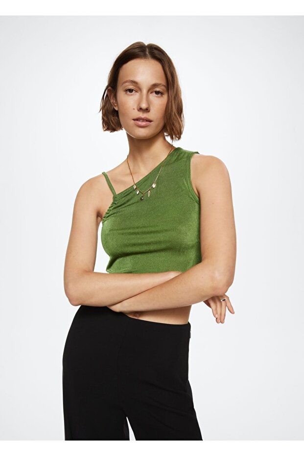 Düğümlü Asimetrik Üst - 1