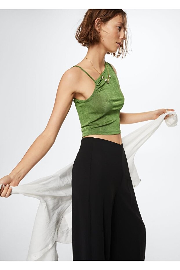 Düğümlü Asimetrik Üst - 7