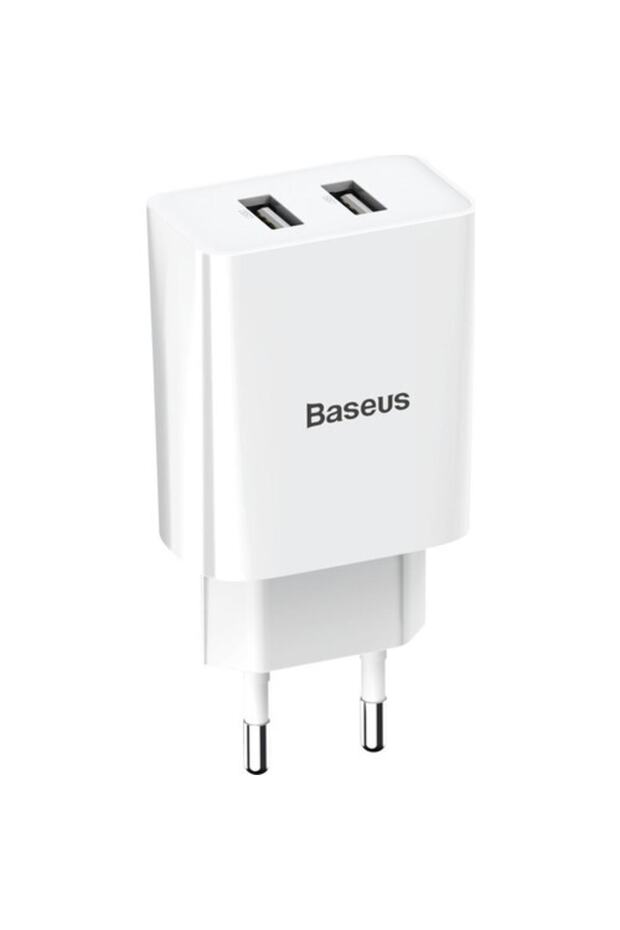 Speed Mini Dual Usb Çıkışlı 10.5w Hızlı Şarj Ciha - 1