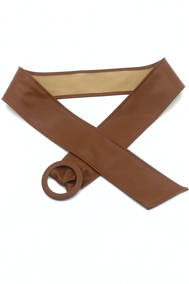 Standart Beden Taba Kuşak Kemer - 2