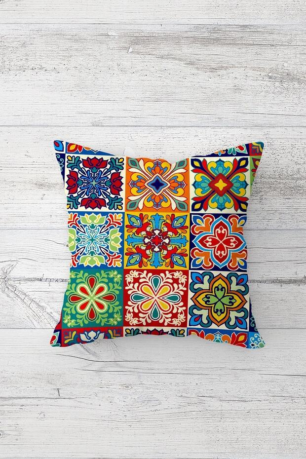 One Side Printed Hidden Zipper Decorative Pillowcase Throw Pillow Case Seat Pillowcase