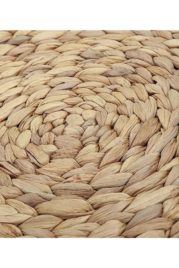 1 Adet El Yapımı Lüx Örme Hasır Bambu Amerikan Servis Supla - 4