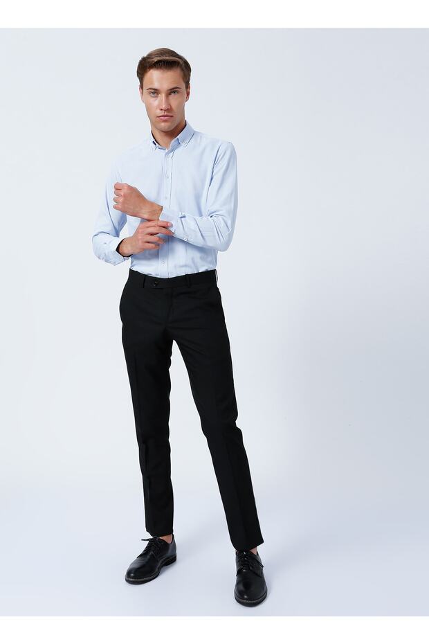 Gömlek, M, Mavi - 2