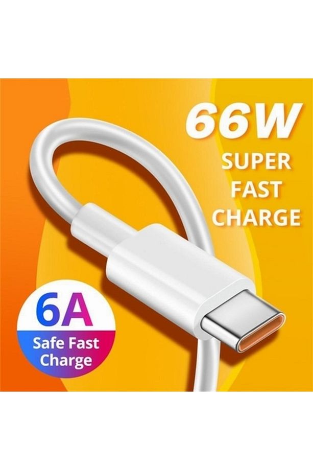 Orjinal . Poco F3 / Poco X3 Pro / Poco X3 Nfc Type C 6a Turbo Charge 66w Data Cable - 1