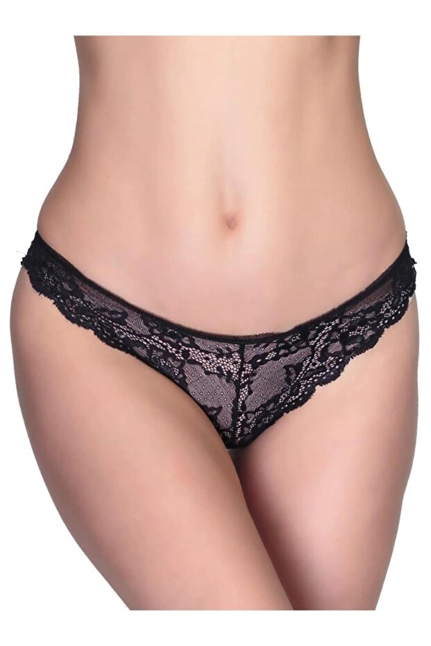 X-Lady X String Complete Lace String Panties - 1