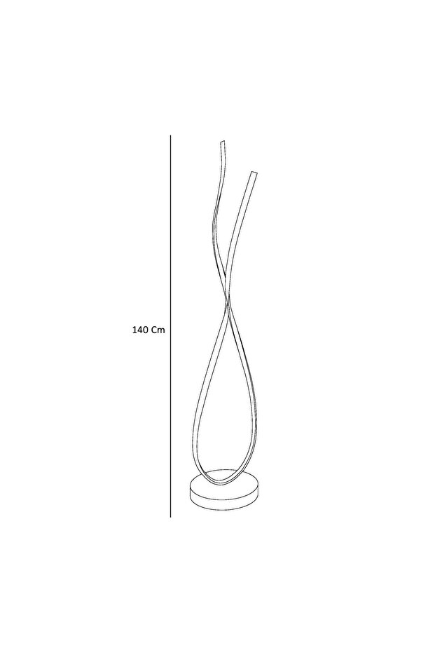 Trıolux Led Lambader Alev Dansı Tr4v020 Pro 140cm - 5