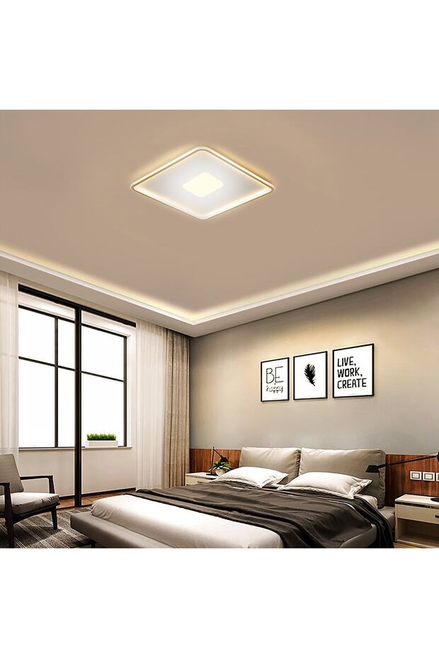 Trıolux Led Avize Plafonyer Basıs Tr2a010c 80*80cm - 3