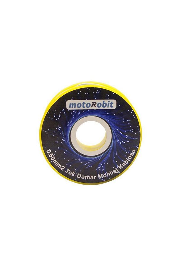 0.50 Mm2 Siyah Tek Damar Montaj Kablosu - 10 Metre - 2