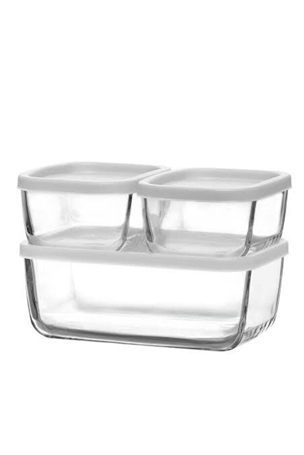 حاوية تخزين مكعبة مكونة من 3 قطع - 3
