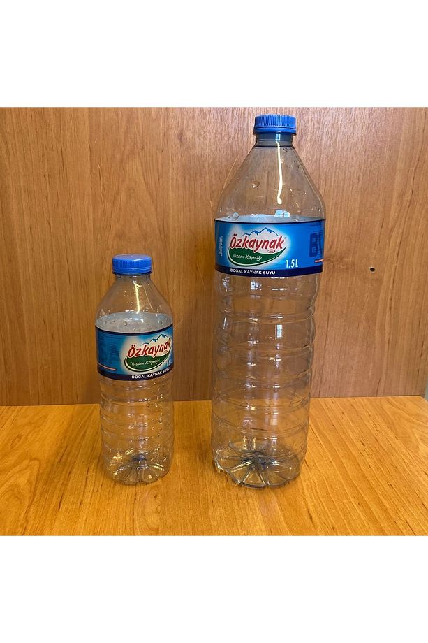 100 Adet Kilitli Standart Su Şişesi Kapağı - Özkaynak , Erikli ,su Şişe Vs Yarım Lt Ve 1,5 Lt Uyar - 2
