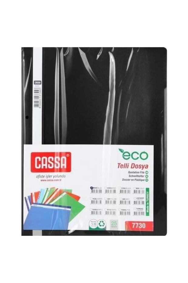 Plastic Wire File Black 50 Li - 2