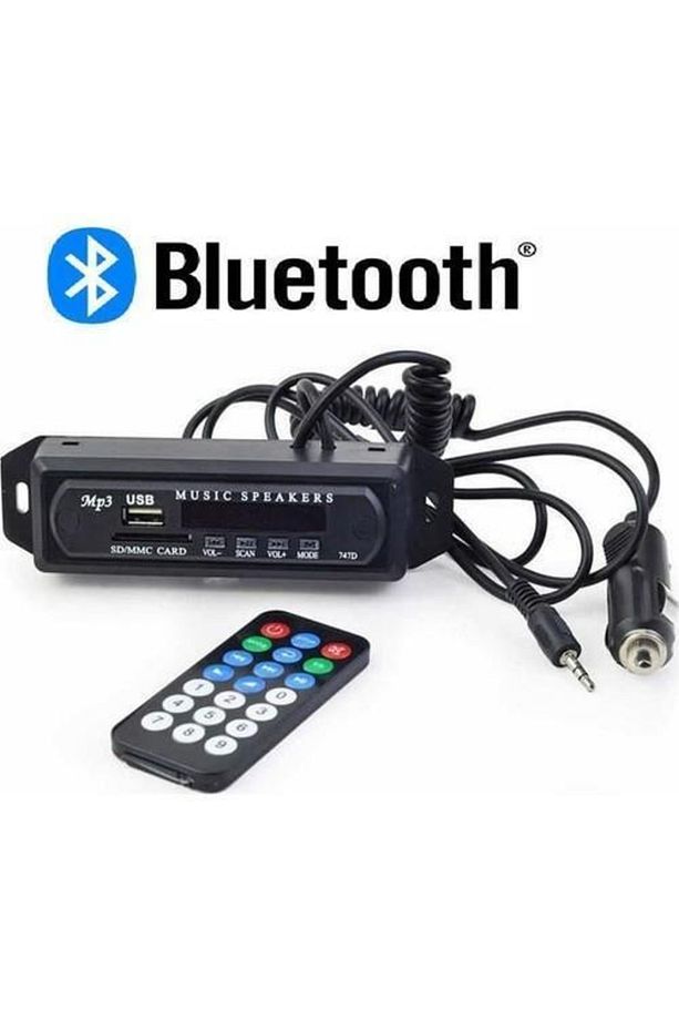 Class Usb 402 Araç Oto Teyp Dönüştürücü Bluetoothlu Mikrofonlu - 1