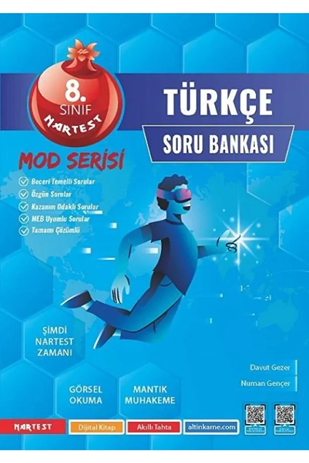 Nartest 8.Sınıf LGS Mod Türkçe Soru Bankası - Nartest Mod - 1