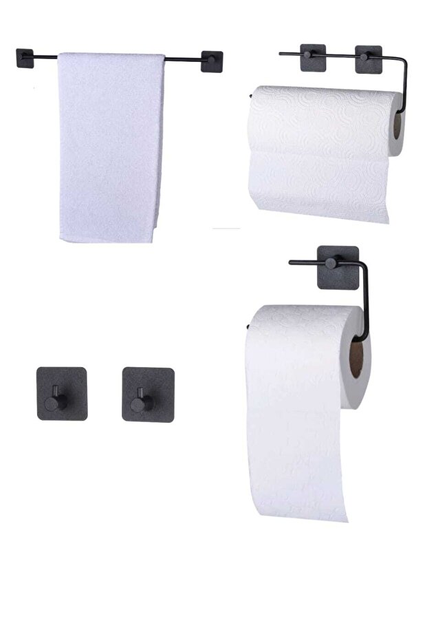 5’li Banyo Askılığı Seti