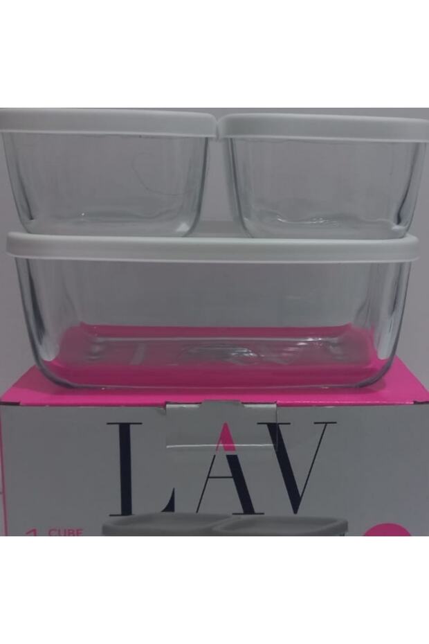 حاوية تخزين مكعبة مكونة من 3 قطع - 2