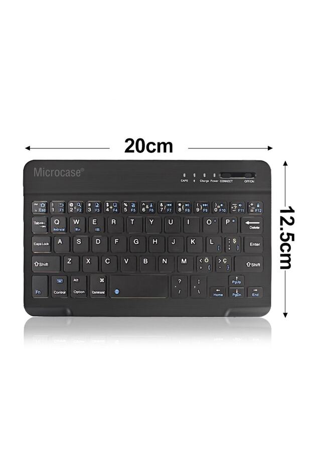 Samsung Tab A7 Lite 2021 8.7 Inch Uyumlu Bluetooth Klavye 20 cm + Bluetooth Mouse + Stand Al2761 - 4
