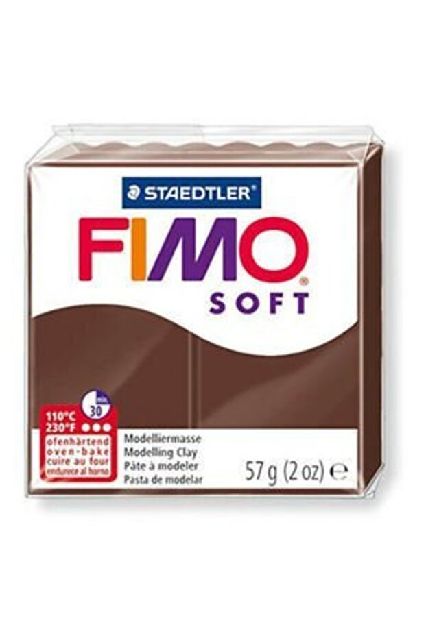 فيمو سوفت 56 جرام شوكولاتة بوليمر كلاي - 1
