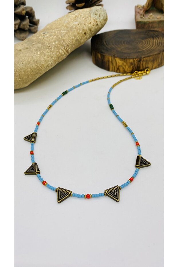 Handmade Ethnic Authentic Hippie Bohemian Afghan Bead Necklace
