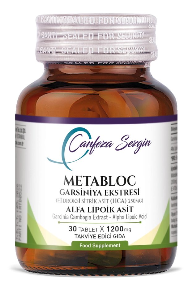 Metabloc 30 Tablets Garcinia Extract (Garcinia Cambogia Hydroxycitric Acid Hca Extract), Alpha Lipoic Acid Complex