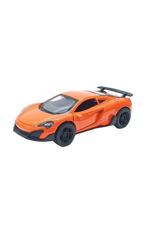 Metal Pull Drop Car - 1/30 Metal Mclarenp1 - 388-1B-Mclarenp1 -Orange