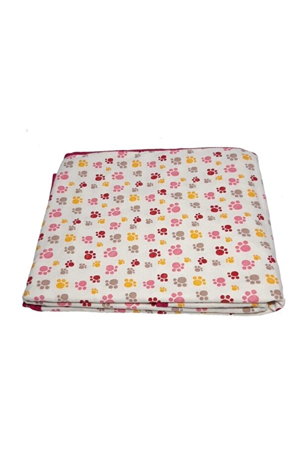 بطانية من القطن الممشط مطبوعة بنمط مخالب - 1